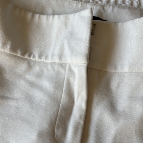 Cream ankle pants - Picture 2 of 5